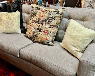 Two cushion sofa