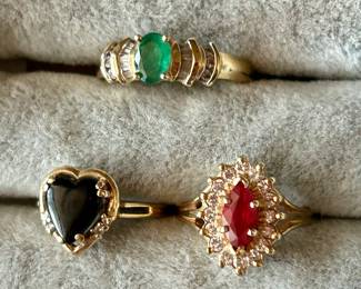 gold rings