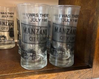 vintage glassware and barware