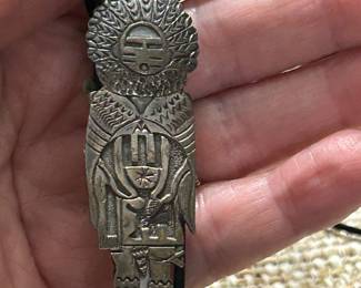 Sunface sterling Bolo