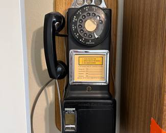 vintage wall phone