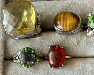 sterling rings