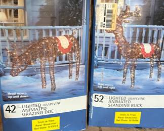 Trim-A-Tree Lighted Animated Reindeer