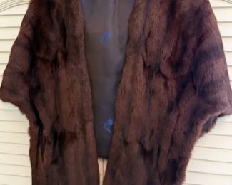 Vintage fur stole
