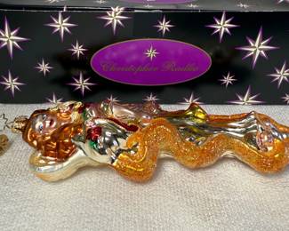 Christopher Radko "Serafina Angel" glass ornament