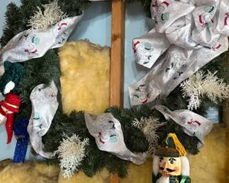 Large holiday wreaths
