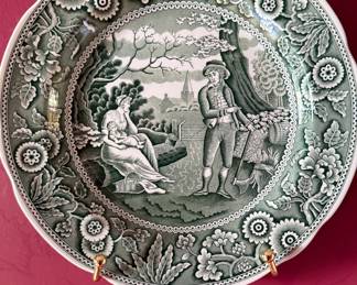 The Spode Archive Collection Georgian Series "Woodman" plate