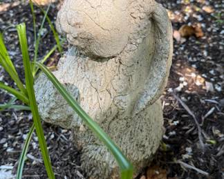 Cement rabbits