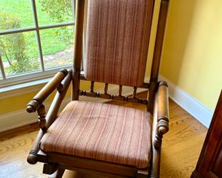 Vintage platform rocking chair