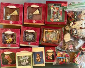 Hallmark boxed ornaments