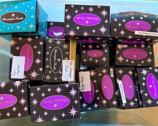 More boxed Christopher Radko ornaments