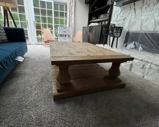 RESTORATION HARDWARE COFFEE TABLE