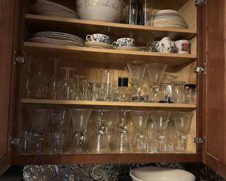 Glassware chocolate bowl