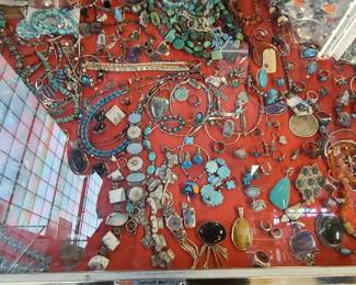 Assorted Turquoise jewelry