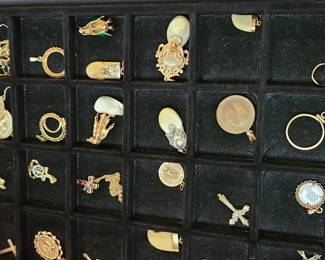 Assorted Gold jewelry
