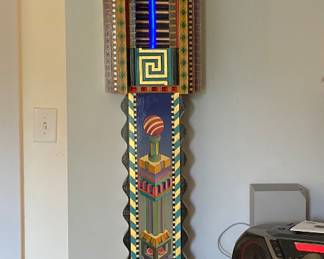 βLightouseβ 1988 Alan Olson Therese Edson, stands approx. 8β tall.