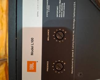 JBL speakers