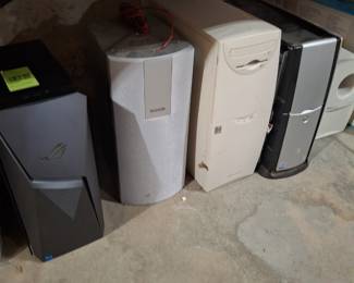Vintage computer towers