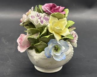 Coalport Porcelain China Flower Arrangement