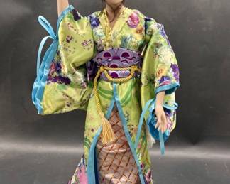 Kyoto the Fan Dancer by Lena Liu, Danbury Mint