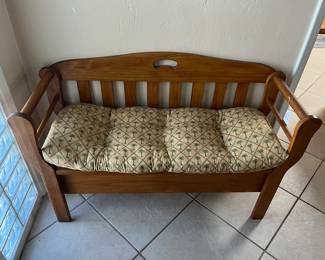 Bench with storage
