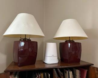 Large matching lamps