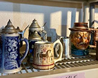 Vintage steins