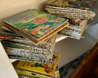 Large lot of Golden Books
