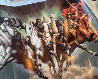 The four horsemen of the apocalypse large poster