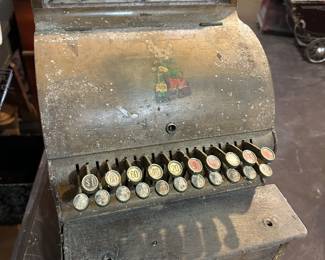 Antique cash register 