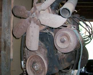 Flat Head Six Cylinder Engine