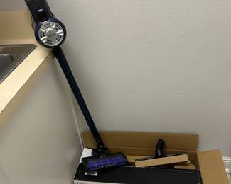 brand new cordless vacuum in the box