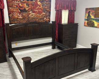 king bed from Ashley‘s furniture