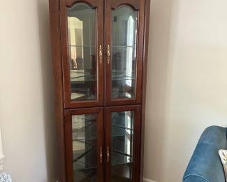 Corner Curio Cabinet