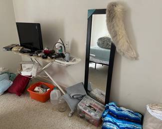 Mirror, Ironing Board, TV