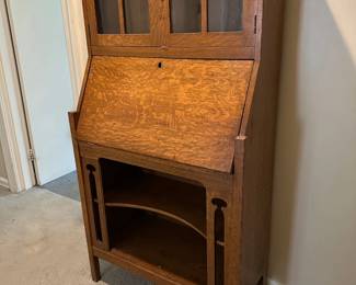 Antique Arts & Crafts / Mission Drop Front Desk