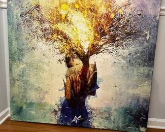 Large print, new. Originally $500.