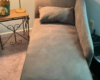 Contemporary chaise lounge. Excellent condition.