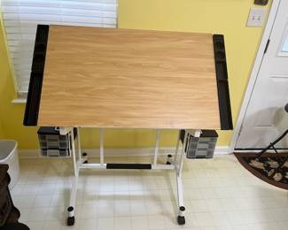 Drafting table.
