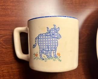 Vintage babies mug from the 1930s.