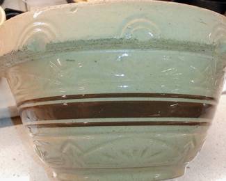 Yellow ware bowl