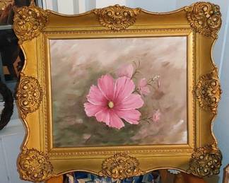 Beautiful hand-painted oil painting by Ann Lu Blevins