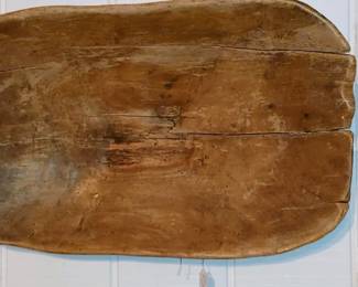 Primitive Antique wooden dough bowl.