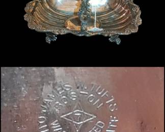James Tufts Boston
Quadruple plate Victorian