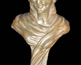 Beautiful blondes Italian bust signed