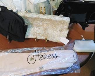 Vintage Purses gloves and hats
