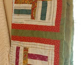 Antique quilt topper