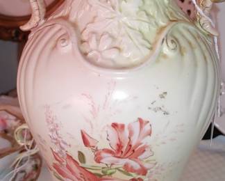 Elegant Nippon  vase with snail handles