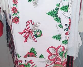 Christmas tablecloth