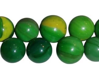 Vintage turtle marbles not Ninja Turtle not all are the same size
